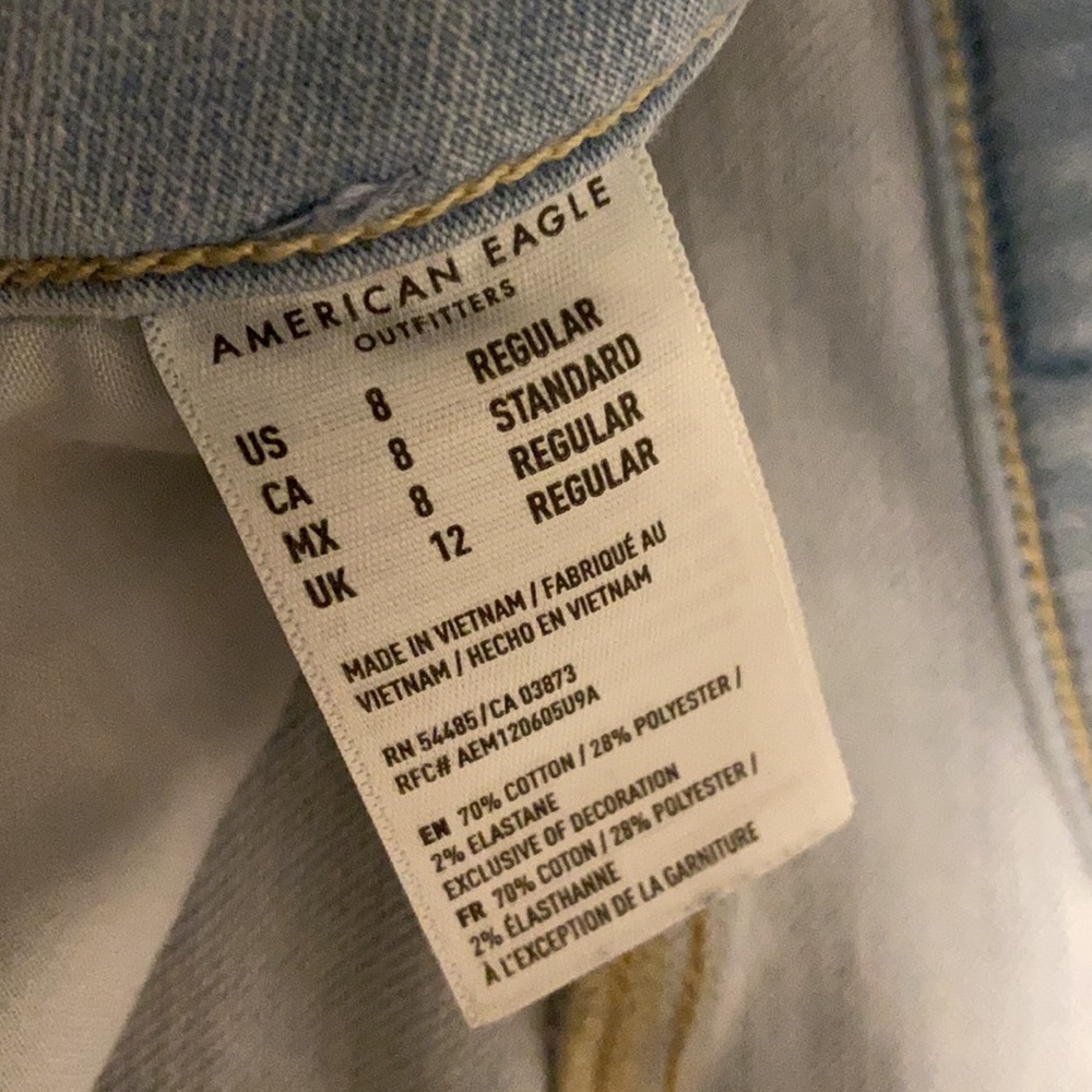 American Eagle High Waisted Jeggings Super Stretch - Picture 4 of 6